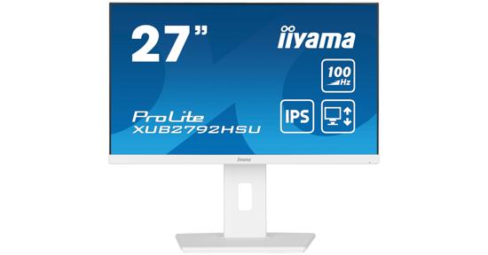 iiyama ProLite XUB2792HSU-W6 LED display 68,6 cm (27") 1920 x 1080 Pixels Full HD Wit