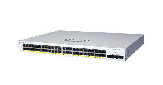 Cisco CBS220-24P-4X Managed L2 Gigabit Ethernet (10/100/1000) Power over Ethernet (PoE) Wit