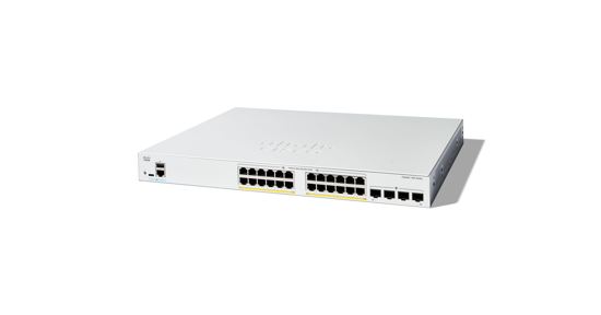 Cisco C1200-24FP-4G netwerk-switch Managed L2/L3 Gigabit Ethernet (10/100/1000) Wit