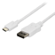 Startech 1.8 m USB C naar DisplayPort kabel 4K 60Hz wit