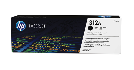 HP 312A zwarte LaserJet tonercartridge