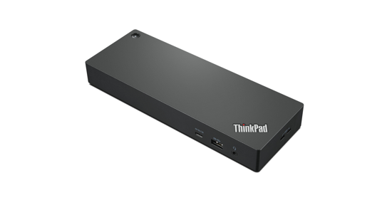 Lenovo 40B00300EU laptop dock & poortreplicator Bedraad Thunderbolt 4 Zwart, Rood