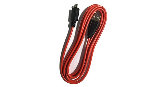 Jabra 14201-61 USB-kabel USB 2.0 USB A Micro-USB A Zwart, Rood