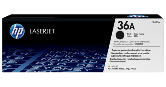 HP 36A originele zwarte LaserJet tonercartridge