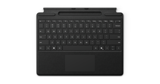 Microsoft Surface Pro KB w/ PenStor QWERTY  Cover port Zwart