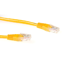 ACT Gele 0,5 meter UTP CAT6 patchkabel met RJ45 connectoren