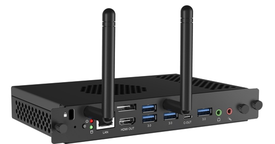 iiyama OPC51204BC-1 PC's/werkstation Intel® Core™ i5 i5-12450H 8 GB DDR4-SDRAM 256 GB SSD Windows 11 IoT Enterprise Mini PC Zwart