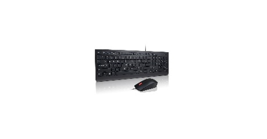 Lenovo 4X30L79922 toetsenbord Inclusief muis USB QWERTY Zwart