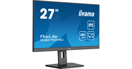 iiyama XUB2792HSU-B6 computer monitor 68,6 cm (27") 1920 x 1080 Pixels Full HD LED Zwart