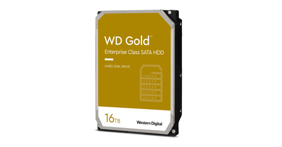 Western Digital WD161KRYZ interne harde schijf 3.5" 16 TB SATA