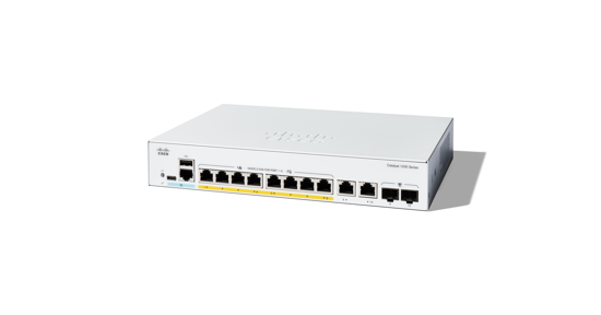 Cisco C1200-8FP-2G netwerk-switch Managed L2/L3 Gigabit Ethernet (10/100/1000) Wit