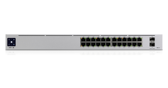 Ubiquiti UniFi Pro 24-Port PoE Managed L2/L3 Gigabit Ethernet (10/100/1000) Power over Ethernet (PoE) 1U Zilver