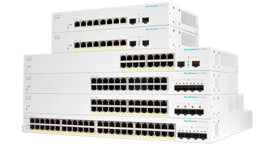 Cisco CBS220-48P-4X-EU netwerk-switch Managed L2 Gigabit Ethernet (10/100/1000) Power over Ethernet (PoE) Wit