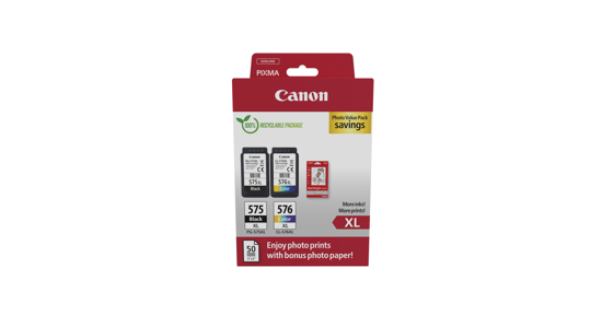 Canon 5437C006 inktcartridge 2 stuk(s) Origineel Hoog (XL) rendement Zwart, Cyaan, Magenta, Geel