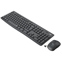 Logitech MK295 Silent Wireless Combo toetsenbord Inclusief muis RF Draadloos AZERTY Belgisch Grafiet