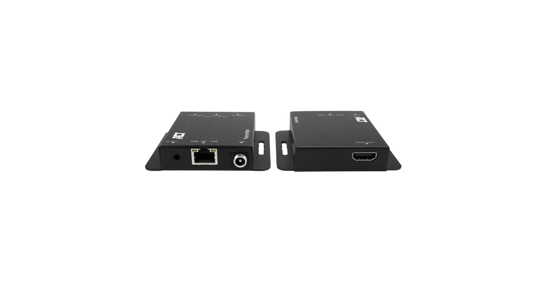 ACT AC7801 audio/video extender AV-zender & ontvanger Zwart