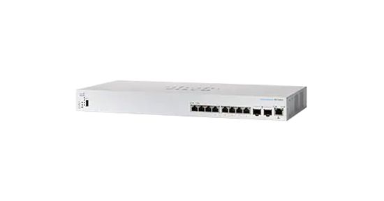 Cisco CBS350 Managed L3 10G Ethernet (100/1000/10000) 1U Zwart, Grijs