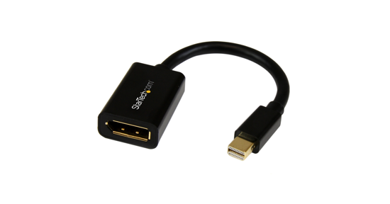 Startech Mini DisplayPort naar DisplayPort Adapter - 4K x 2K UHD Video - Mini DP to DP Convertor - Mini DisplayPort naar DisplayPort 1.2 Adapter - mDP PC/Computer naar DP Monitor/Scherm