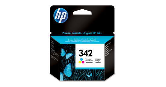 HP 342 originele drie-kleuren inktcartridge