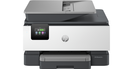 HP OfficeJet Pro  9120e All-in-One printer, Kleur, Printer voor Kleine en middelgrote ondernemingen, Printen, kopiëren, scannen, faxen, +; geschikt voor  Instant Ink; printen vanaf telefoon of tablet; touchscreen; Smart Advance Scan; instant papier; USB-poort voorzijde; dubbelzijdig printen; dubbelzijdig scannen; automatische documentinvoer; faxen