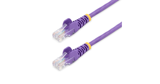 Startech Cat5e Ethernet netwerkkabel met snagless RJ45 connectors UTP kabel 10m paars