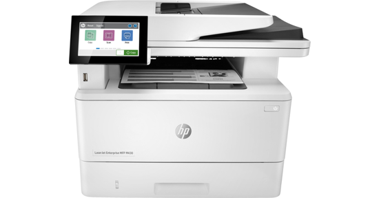 HP LaserJet Enterprise MFP M430f, Zwart-wit, Printer voor Bedrijf, Printen, kopiëren, scannen, faxen, Automatische documentinvoer voor 50 vellen; Dubbelzijdig printen; Dubbelzijdig scannen; Printen via USB-poort aan de voorzijde; Compact formaat; Energiezuinig; Optimale beveiliging