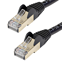 Startech CAT6a kabel snagless RJ45 connectors koperdraad stp kabel 1,5 m zwart