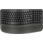 Logitech Wave Keys for Business toetsenbord RF-draadloos + Bluetooth QWERTZ Zwitsers Grafiet