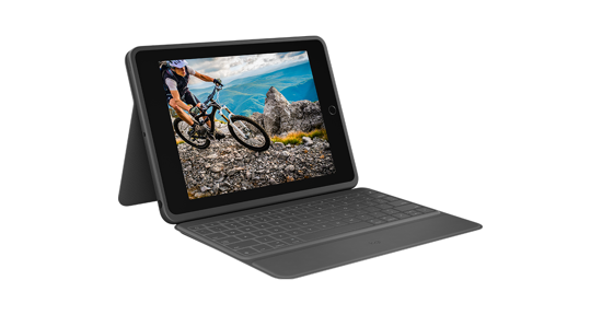 Logitech Rugged Folio Grafiet Smart Connector QWERTZ Zwitsers