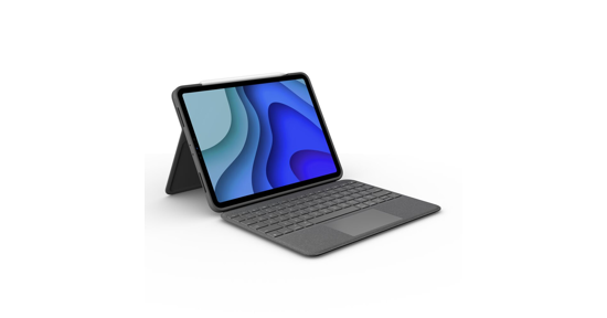 Logitech Folio Touch Grijs Smart Connector QWERTY UK International