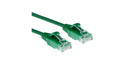 ACT DC9730 netwerkkabel Groen 0,15 m Cat6 U/UTP (UTP)