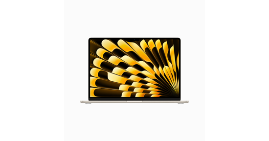 Apple MacBook Air M2 Notebook 38,9 cm (15.3")  M 8 GB 256 GB SSD Wi-Fi 6 (802.11ax) macOS Ventura Beige