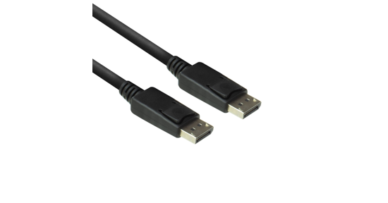 ACT AC3902 DisplayPort kabel 2 m Zwart