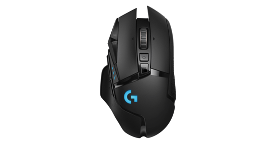 Logitech G502 Lightspeed muis Rechtshandig RF Draadloos 25600 DPI