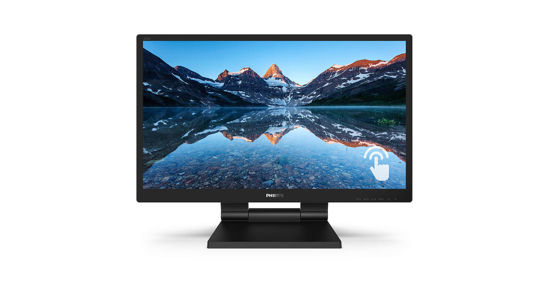 Philips 242B9T/00 computer monitor 60,5 cm (23.8") 1920 x 1080 Pixels Full HD LCD Tafelblad Zwart