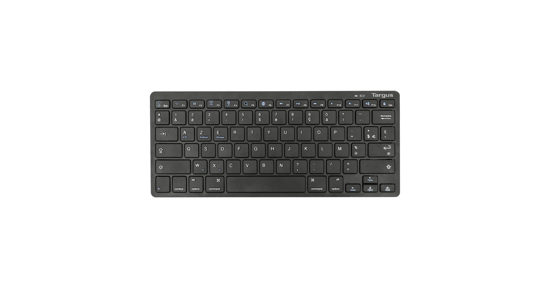 Targus AKB55FR toetsenbord Bluetooth AZERTY Frans Zwart