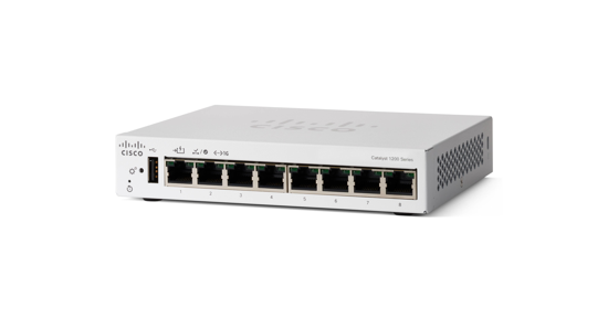 Cisco C1200-8T-D netwerk-switch Managed L2/L3 Gigabit Ethernet (10/100/1000) Wit