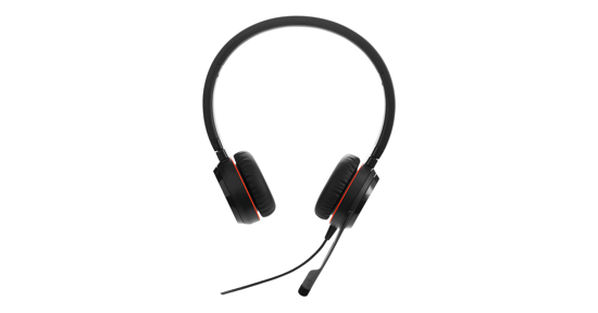 Jabra Evolve 20SE USB-C MS Stereo Headset Bedraad Hoofdband Kantoor/callcenter USB Type-C Zwart