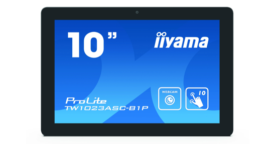 iiyama ProLite TW1023ASC-B1P computer monitor 25,6 cm (10.1") 1280 x 800 Pixels WXGA LED Touchscreen Multi-gebruiker Zwart