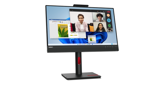 Lenovo ThinkCentre Tiny-In-One 24 LED display 60,5 cm (23.8") 1920 x 1080 Pixels Full HD Zwart