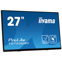 iiyama ProLite T2755QSC-B1 computer monitor 68,6 cm (27") 2560 x 1440 Pixels Full HD LCD Touchscreen Zwart