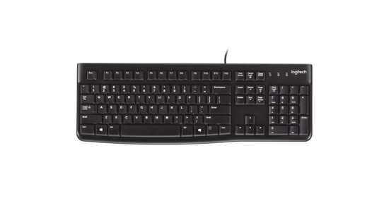 Logitech Keyboard K120 for Business toetsenbord USB Slovaaks Zwart