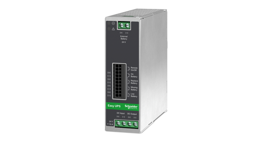 APC BVS480XDPDR 24V DC UPS – 480Watt, 24V, 20A, DIN-Rail montage, Power Module zonder accu