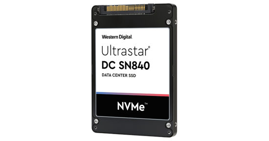 Western Digital Ultrastar DC SN840 2.5" 15,4 TB PCI Express 3.1 3D TLC NVMe