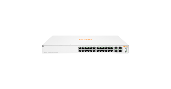 Hewlett Packerd Enterprise Instant On 1930 24G Class4 PoE 4SFP/SFP+ 370W Managed L2+ Gigabit Ethernet (10/100/1000) Power over Ethernet (PoE) 1U Wit