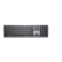 Dell KB700 toetsenbord RF-draadloos + Bluetooth AZERTY Belgisch Grijs