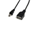 Startech 30 cm mini USB 2.0-kabel USB A naar mini B F/M