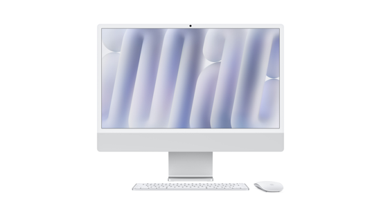 Apple iMac  M M4 59,7 cm (23.5") 4480 x 2520 Pixels Alles-in-één-pc 24 GB 512 GB SSD macOS Sequoia Wi-Fi 6E (802.11ax) Zilver