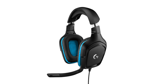 Logitech G432 7.1 Surround Sound Wired Gaming Headset