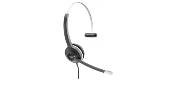 Cisco Headset 531 Bedraad Hoofdband Kantoor/callcenter Zwart, Grijs